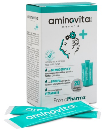 AMINOVITA PLUS MEMORIA 20 STICK PACK X 2 G - latuafarmacia.org