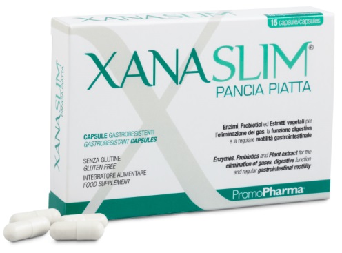 XANASLIM PANCIA PIATTA 15 CAPSULE GASTRORESISTENTI - latuafarmacia.org