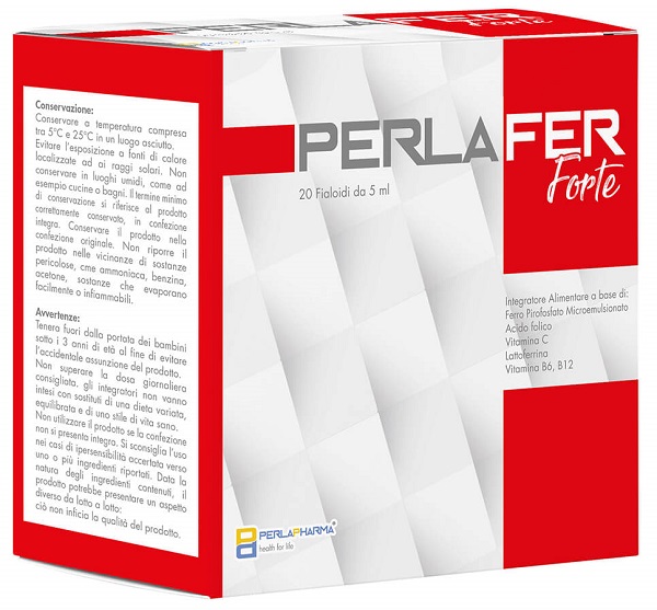 PERLAFER FORTE 20 FIALOIDI DA 5 ML - latuafarmacia.org