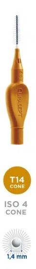 CURASEPT PROXI T14 CONE OCRA/DARK GOLD 5 PEZZI - latuafarmacia.org