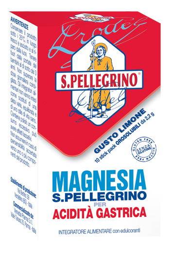 MAGNESIA S PELLEGRINO ACIDITA' GASTRICA 10 BUSTINE - latuafarmacia.org
