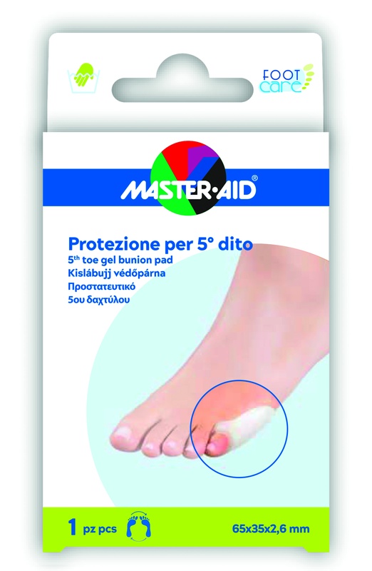 PROTEZIONE IN GEL MASTER-AID FOOTCARE 5 DITO 1 PEZZO C15 - latuafarmacia.org