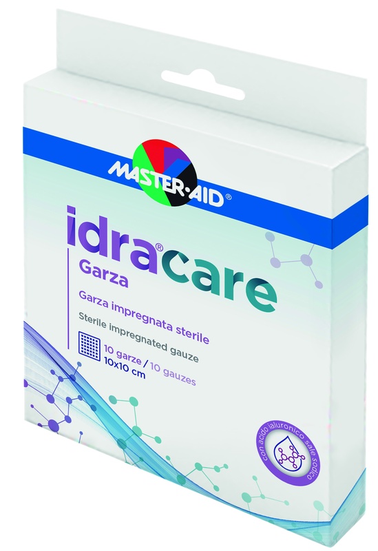MASTER-AID IDRACARE GARZA IMPREGNATA 10X10 CM 10 PEZZI - latuafarmacia.org