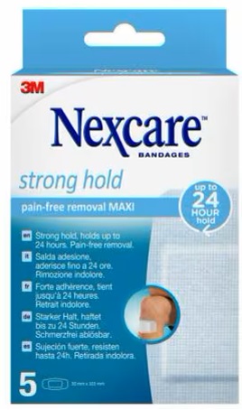 CEROTTO NEXCARE STRONG PADS 360 MAXI 5 PEZZI - latuafarmacia.org