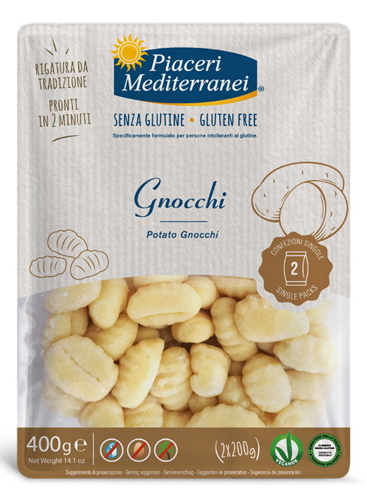 PIACERI MEDITERRANEI GNOCCHI 400 G - latuafarmacia.org