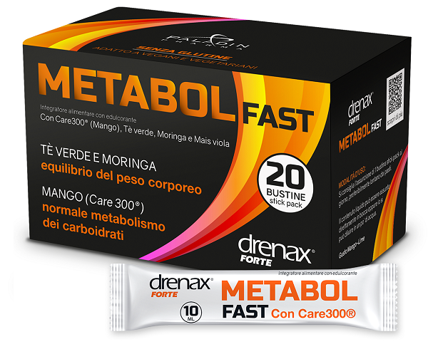 DRENAX METABOL FAST 20 STICK PACK - latuafarmacia.org