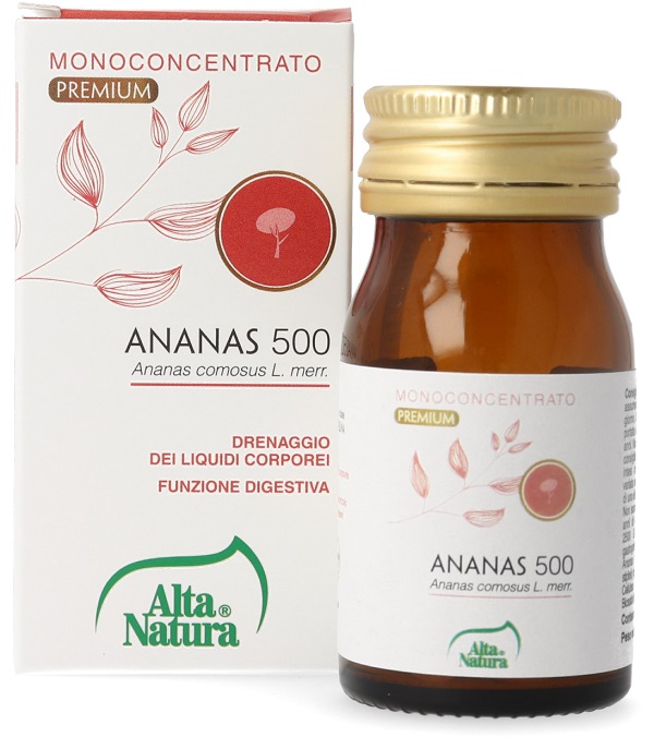 ANANAS 500 40 COMPRESSE 500MG TERRANATA - latuafarmacia.org