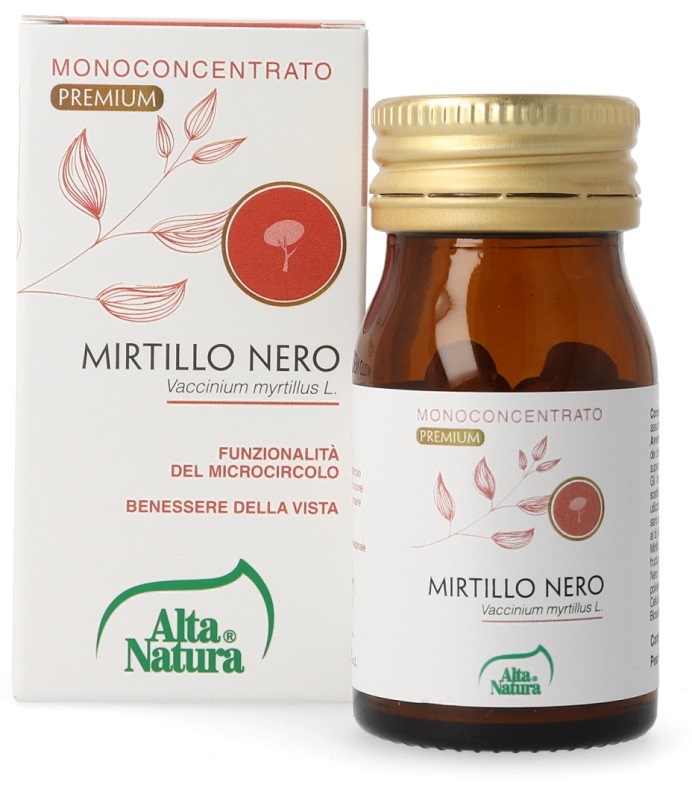 MIRTILLO NERO  60 COMPRESSE 450MG TERRANATA - latuafarmacia.org