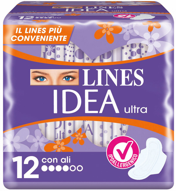 IDEA ULTRA ASSORBENTE GIORNO CON ALI 12 PEZZI - latuafarmacia.org