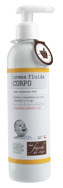 FIOCCHI DI RISO CREMA FLUIDA CORPO IDRATANTE 240 ML - latuafarmacia.org