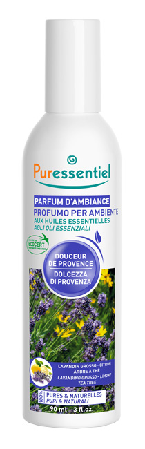 PURESSENTIEL PROFUMO AMBIENTE DOLCEZZA PROVENZA ECOCERT 90 ML - latuafarmacia.org