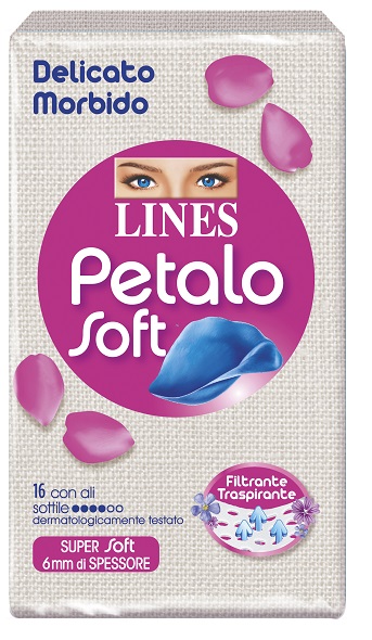 LINES PETALO SOFT ALI 16 PEZZI - latuafarmacia.org