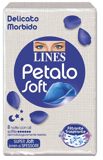LINES PETALO SOFT NOTTE 8 PEZZI - latuafarmacia.org