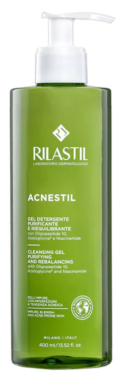 RILASTIL ACNESTIL GEL DETERGENTE 400 ML - latuafarmacia.org