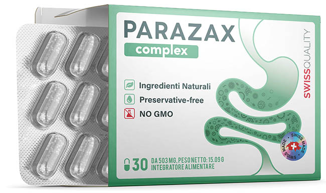 PARAZAX COMPLEX 30 CAPSULE - latuafarmacia.org