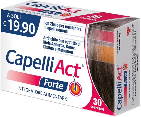 CAPELLI ACT FORTE 30 COMPRESSE - latuafarmacia.org