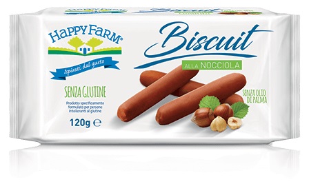 HAPPY FARM BISCUIT NOCCIOLA 120 G - latuafarmacia.org