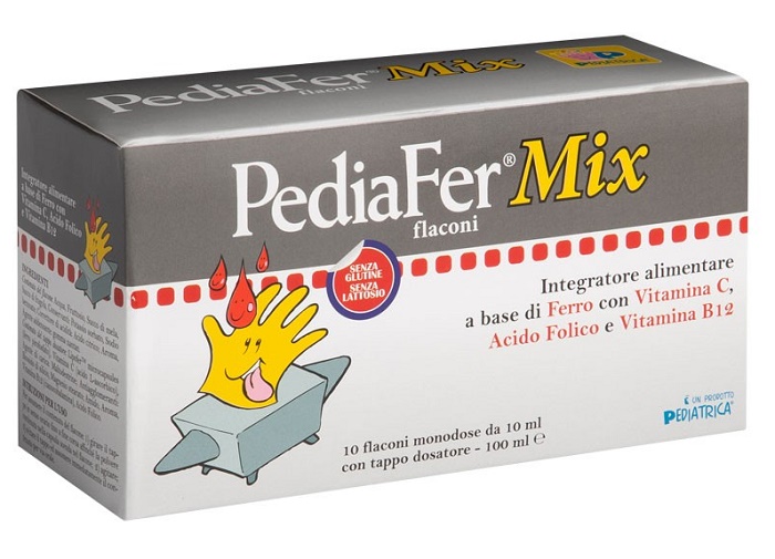 PEDIAFER MIX 10 FLACONI DA 10 ML - latuafarmacia.org