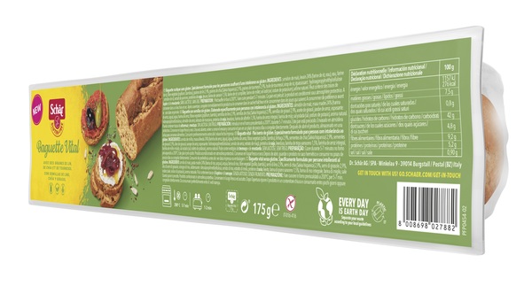 SCHAR BAGUETTES VITAL SENZA LATTOSIO 175 G - latuafarmacia.org