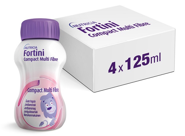 FORTINI COMPACT MULTI FIBRE FRAGOLA 4 PEZZI 125 G - latuafarmacia.org