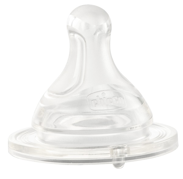 CHICCO TETTARELLA PERFECT 5 2M IN SILICONE 2 FORI 2 PEZZI - latuafarmacia.org