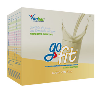 GOFIT VANIGLIA SOSTITUTO DEL PASTO 10 BUSTINE - latuafarmacia.org