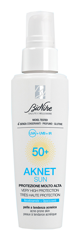 AKNET SUN PROTEZIONE MOLTO ALTA SPF50+ 50 ML - latuafarmacia.org
