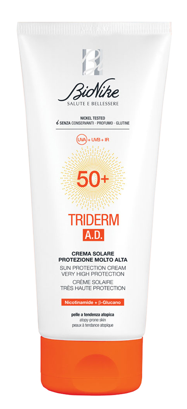 TRIDERM AD CREMA SOLARE SPF50+ 200 ML - latuafarmacia.org