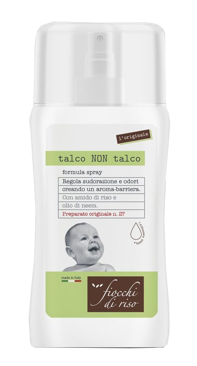FIOCCHI DI RISO TALCO NON TALCO SPRAY 100 ML - latuafarmacia.org