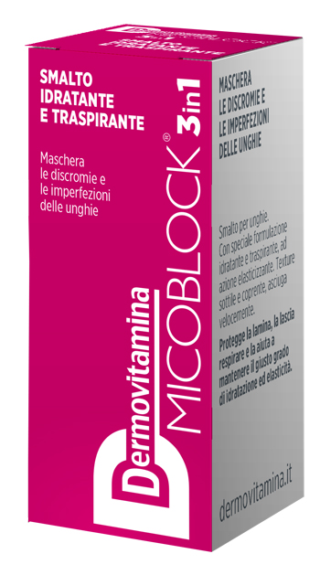DERMOVITAMINA MICOBLOCK 3 IN 1 SMALTO IDRATANTE E TRASPIRANTE FUCSIA 5 ML - latuafarmacia.org