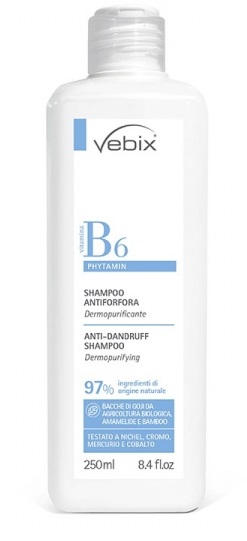 VEBIX PHYTAMIN SHAMPOO ANTIFORFORA DERMOPURIFICANTE 250 ML - latuafarmacia.org