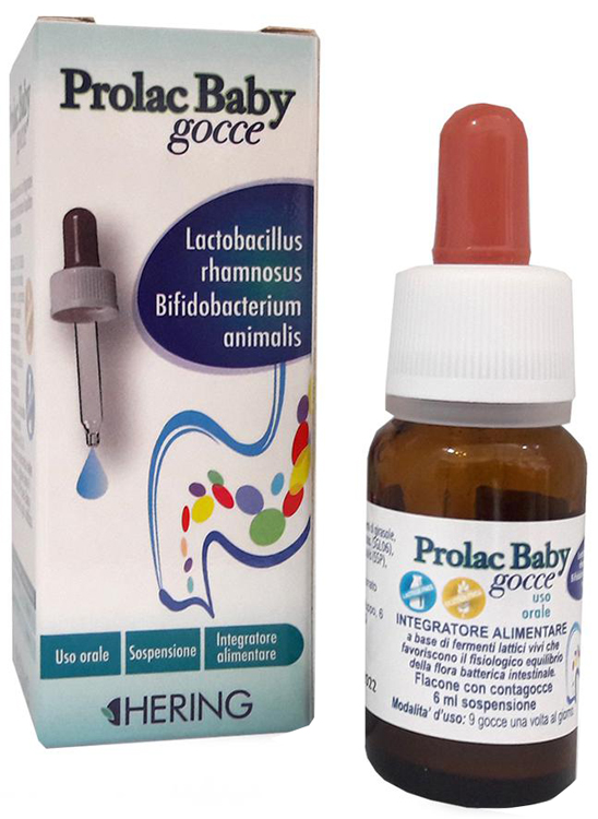 PROLAC BABY FERMENTI LATTICI GOCCE 6 ML - latuafarmacia.org
