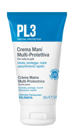 PL3 CREMA MANI MULTI PROTETTIVA 50 ML - latuafarmacia.org