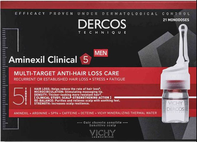 DERCOS AMINEXIL UOMO 12 FIALE 6 ML - latuafarmacia.org