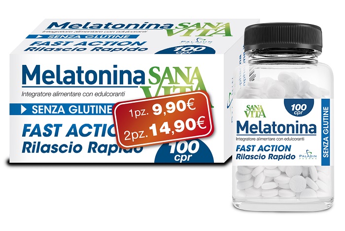SANAVITA MELATONINA 100 COMPRESSE - latuafarmacia.org