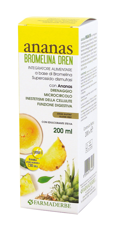 ANANAS BROMELINA DREN 200 ML - latuafarmacia.org