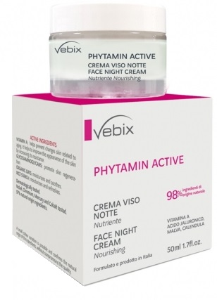 VEBIX PHYTAMIN CREMA VISO NOTTE NUTRIENTE 50 ML - latuafarmacia.org