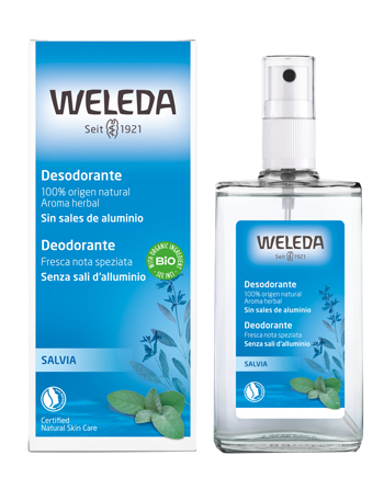 DEODORANTE SPRAY SALVIA 100 ML - latuafarmacia.org