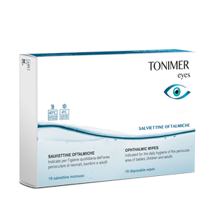 TONIMER EYES SALVIETTINE OFTALMICHE 16 PEZZI - latuafarmacia.org