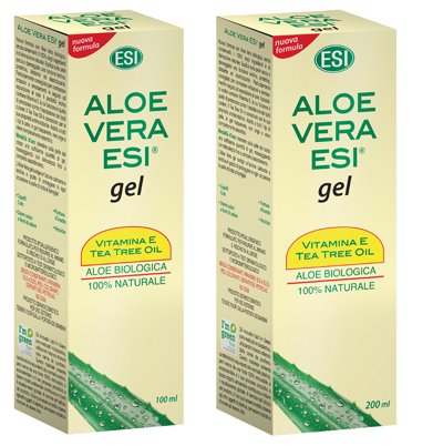 ESI ALOE VERA GEL VITAMINA E TEA TREE 100 ML - latuafarmacia.org