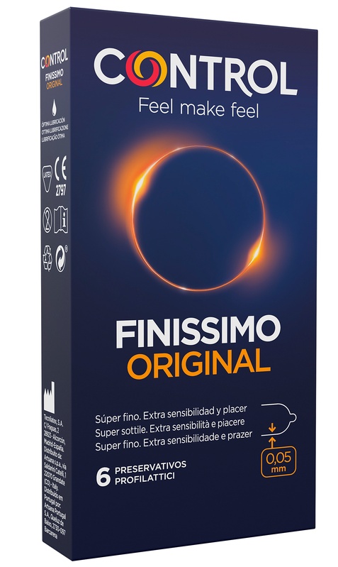 CONTROL FINISSIMO ORIGINAL 6 PEZZI - latuafarmacia.org