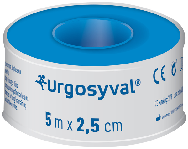 CEROTTO IN ROCCHETTO URGO URGOSYVAL 5 M X 2,5 CM - latuafarmacia.org