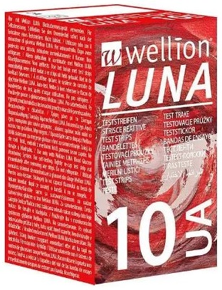 WELLION STRISCE PER LA DETERMINAZIONE DELL'ACIDO URICO 10 PEZZI - latuafarmacia.org