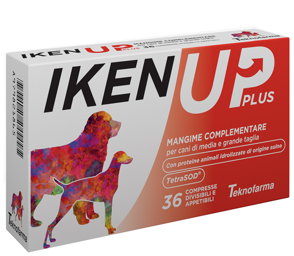 IKEN UP PLUS CANI MEDIA GRANDE TAGLIA SCATOLA 36 COMPRESSE - latuafarmacia.org