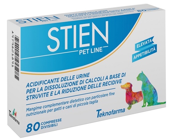 STIEN PET LINE GATTI/CANI PICCOLA TAGLIA 80 COMPRESSE DIVISIBILI - latuafarmacia.org