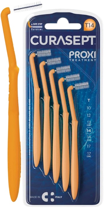 CURASEPT PROXI ANGLE P08 ARANTIO CHIARO/TANGERINO 5 PEZZI - latuafarmacia.org