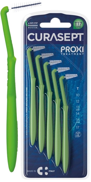 CURASEPT PROXI ANGLE P09 VERDE CHIARO/LIGHT GREEN 5 PEZZI - latuafarmacia.org