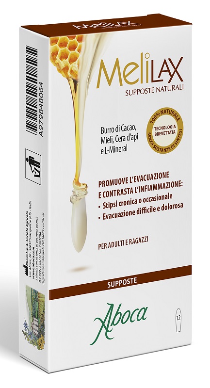 MELILAX 12 SUPPOSTE - latuafarmacia.org