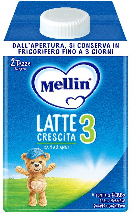 MELLIN 3 LATTE 500 ML - latuafarmacia.org