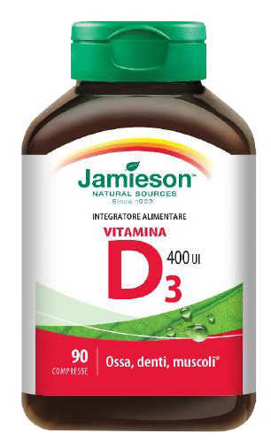 JAMIESON VITAMINA D 400 90 COMPRESSE - latuafarmacia.org